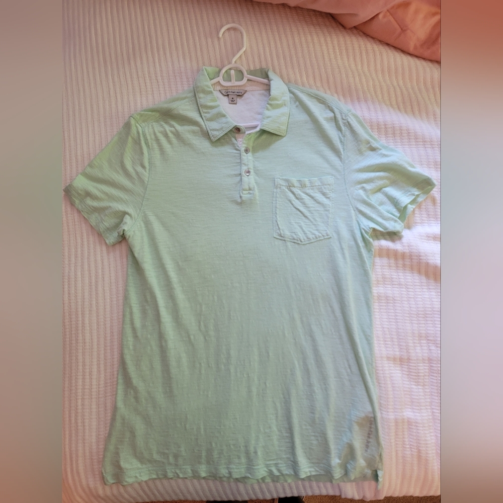 CALVIN KLEIN Jeans Lt Green Heather Mens Medium M